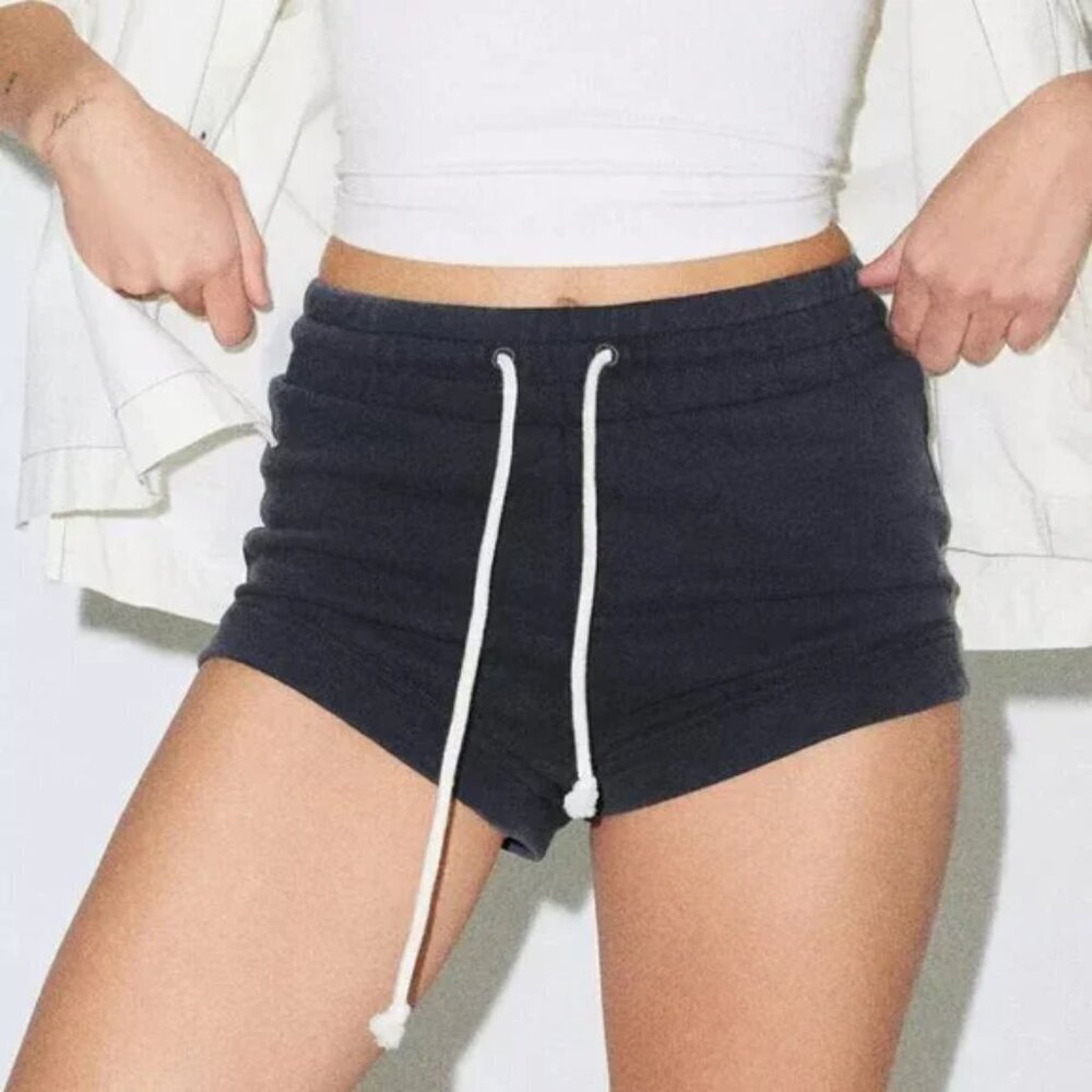 NWT UO Out From Under Good Days Black Micro Short